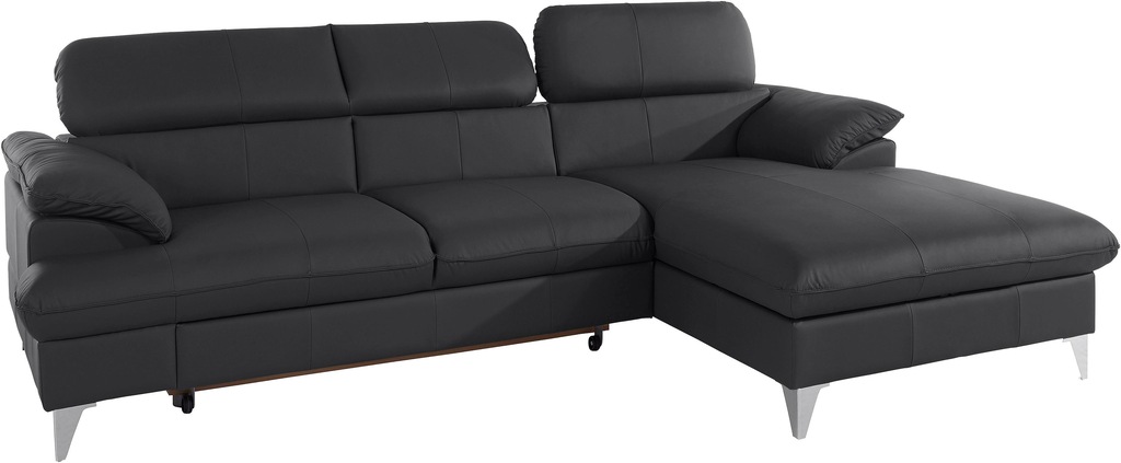 COTTA Ecksofa "Caluso L-Form", mit Kopfteilverstellung, wahlweise mit Bettf günstig online kaufen
