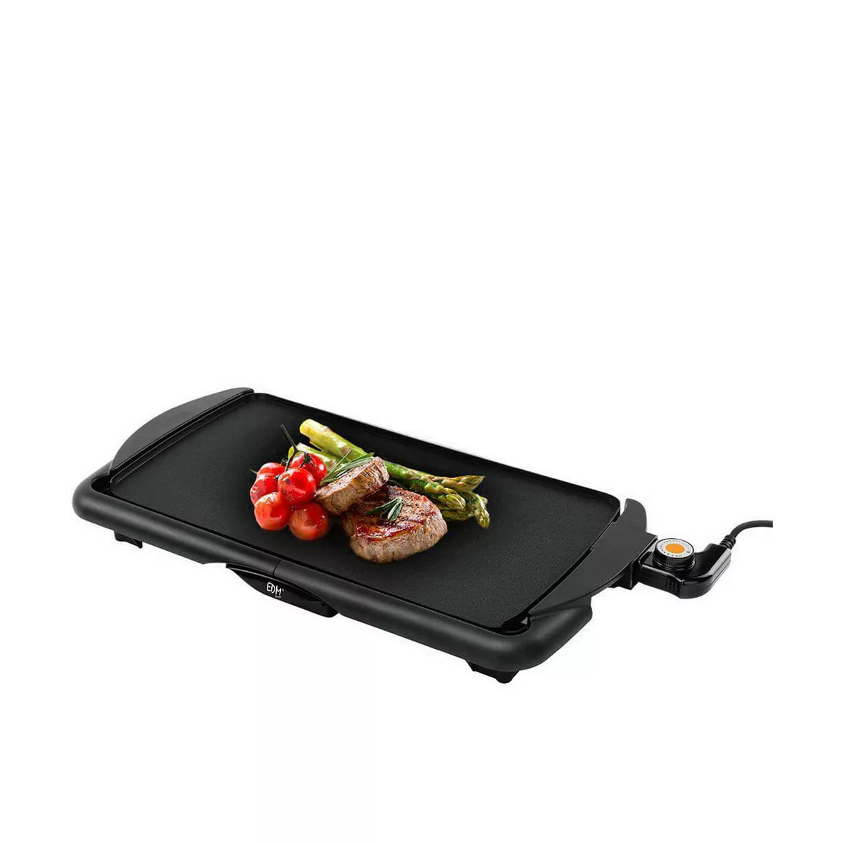 Glatte Grill-palcha Edm Schwarz 2000 W günstig online kaufen