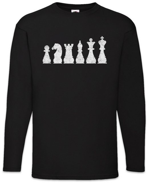 Urban Backwoods Langarmshirt Chess II Langarm T-Shirt Schachmatt Schach cCh günstig online kaufen