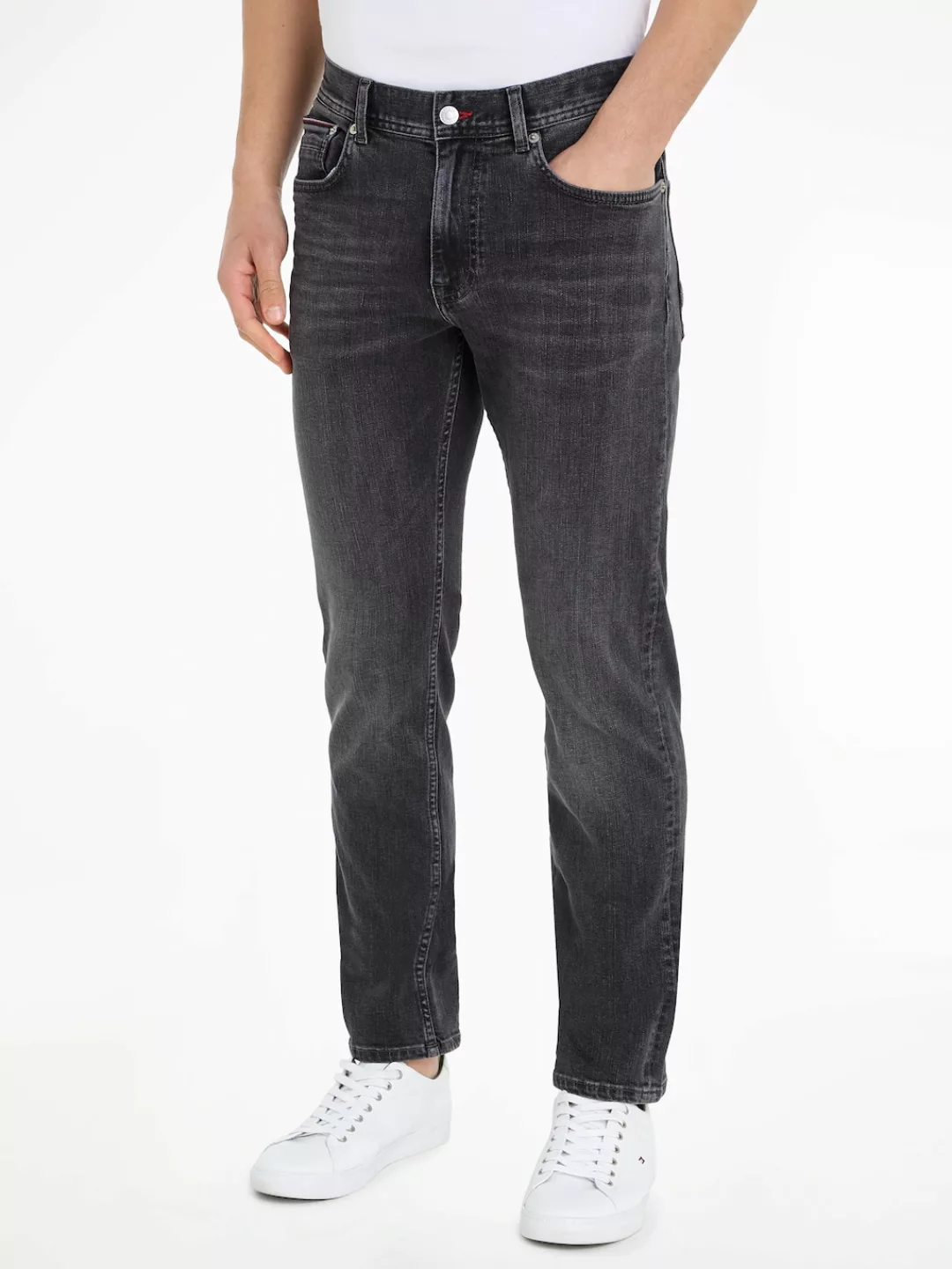 Tommy Hilfiger 5-Pocket-Jeans "STRAIGHT DENTON STR SALTON BLK" günstig online kaufen