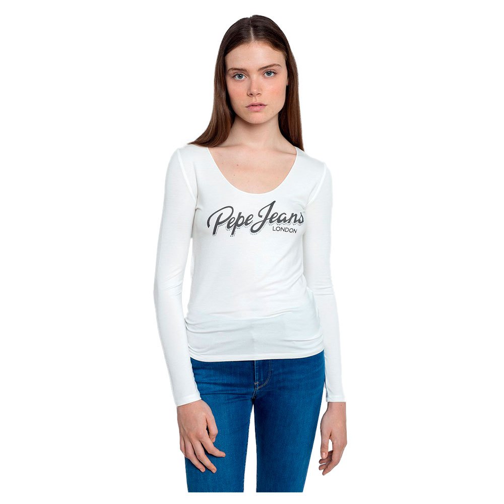 Pepe Jeans Sue Langarm-t-shirt L White günstig online kaufen