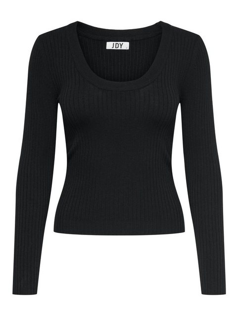 JACQUELINE de YONG Strickpullover Dünnes Rippstrick Langarm Shirt Basic Lon günstig online kaufen