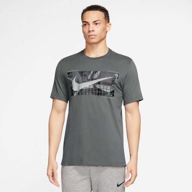 Nike T-Shirt Nike Dri-FIT Camo Herren Sportshirt günstig online kaufen