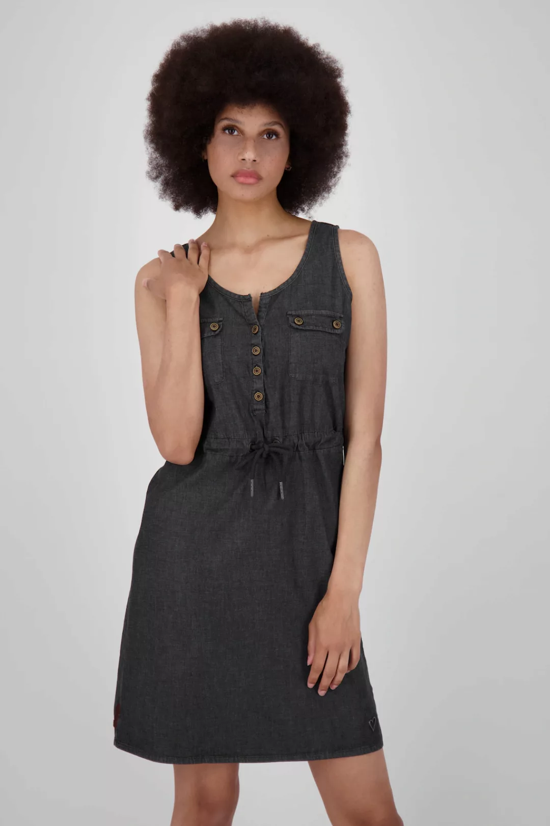 Alife & Kickin Sommerkleid "DorisAK DNM Dress Damen Sommerkleid, Jeanskleid günstig online kaufen