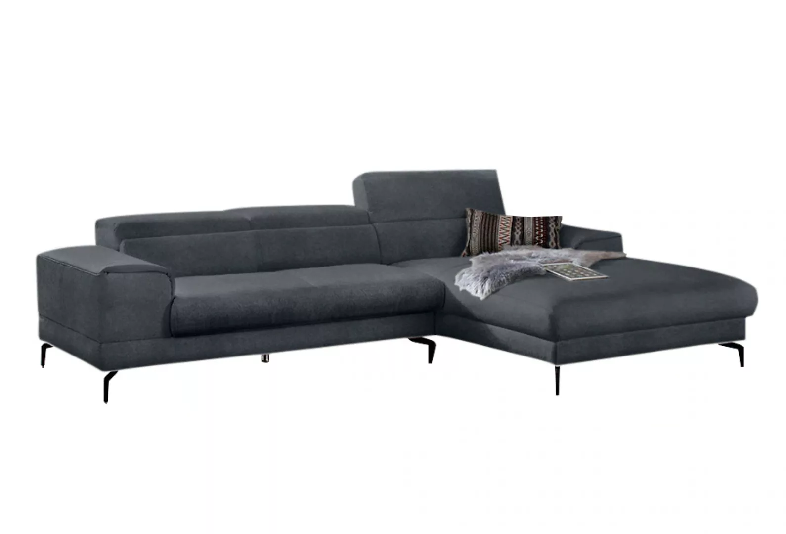 W.SCHILLIG Ecksofa "piedroo, Designsofa mit tollem Sitzkomfort, L-Form", Ko günstig online kaufen