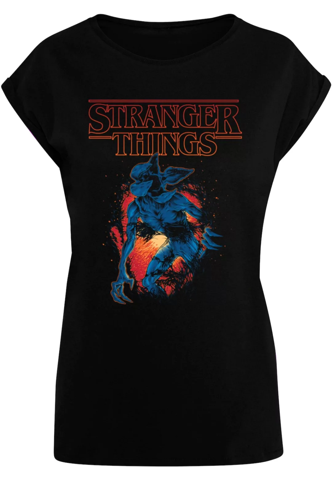 ABSOLUTE CULT T-Shirt "ABSOLUTE CULT Damen Ladies Stranger Things - DemoCav günstig online kaufen