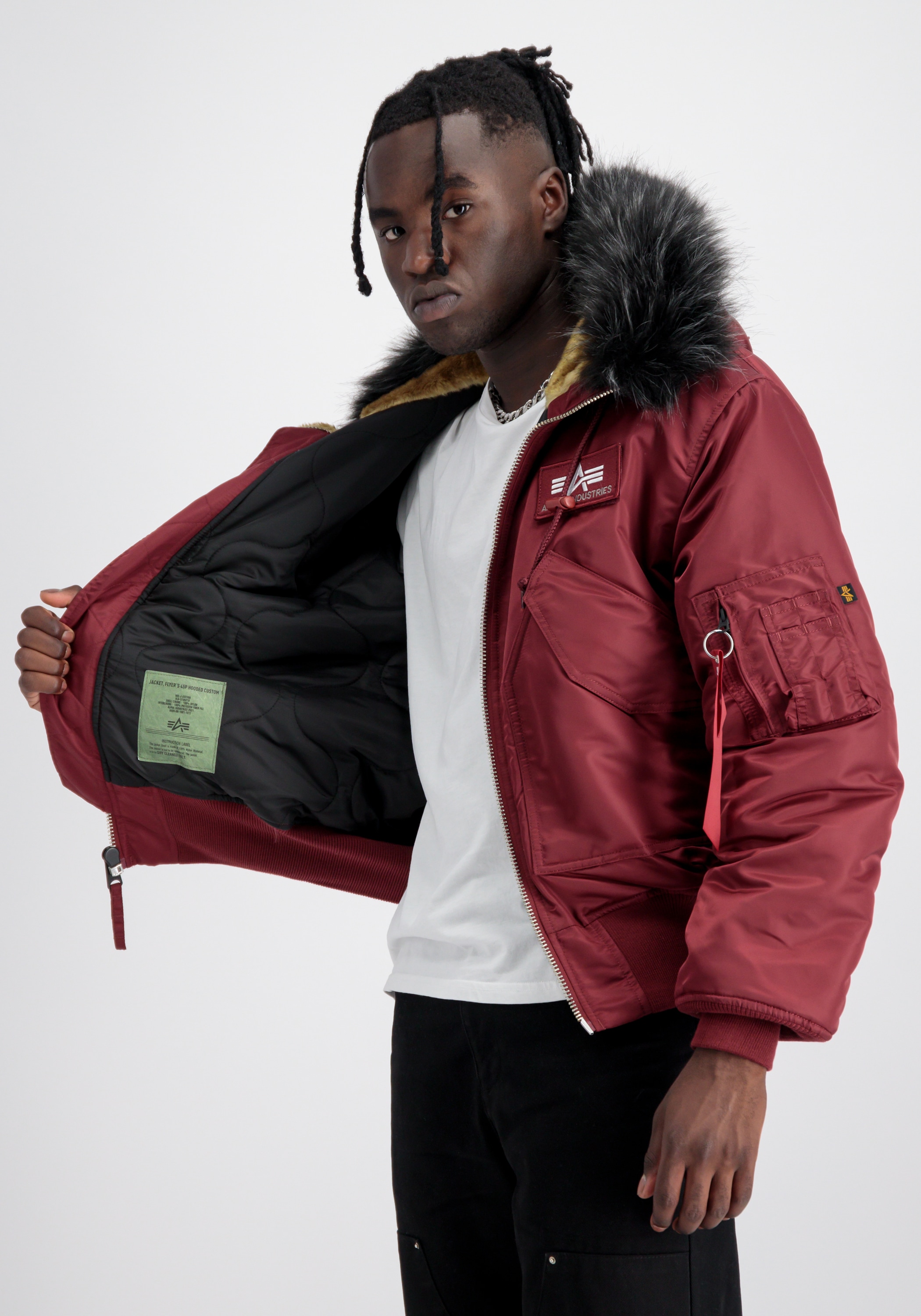 Alpha Industries Winterjacke "Alpha Industries Men - Bomber Jackets 45P Hoo günstig online kaufen