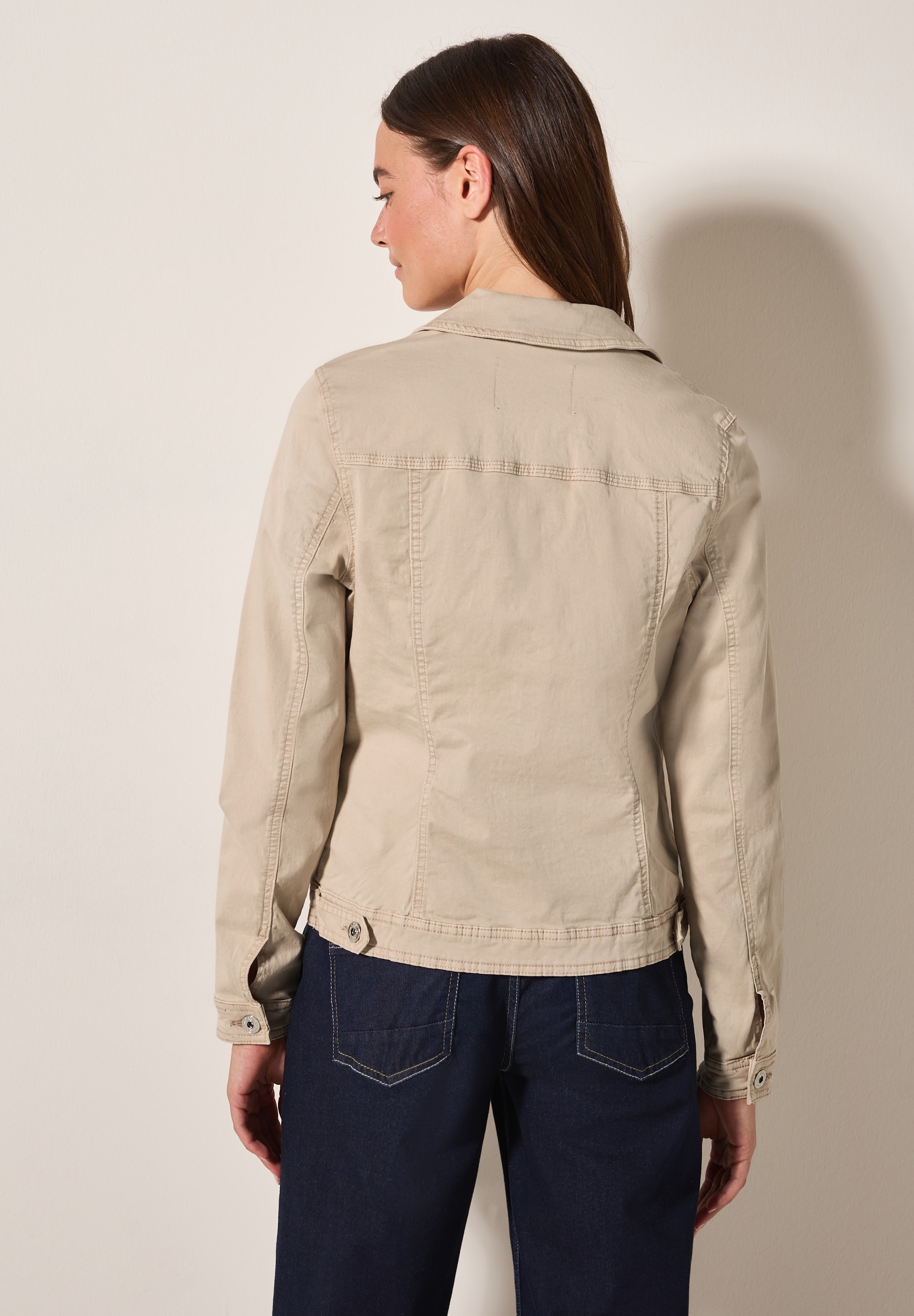 Cecil Jeansjacke, ohne Kapuze, mit Brusttaschen und seitliche Taschen günstig online kaufen
