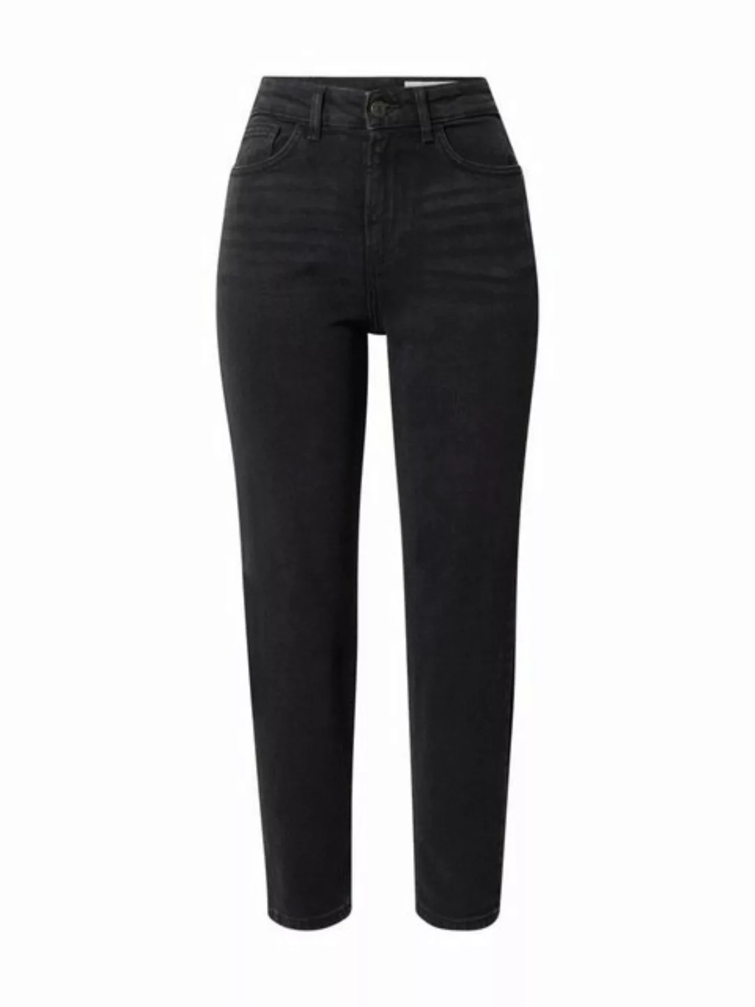 Noisy May Damen Jeans NMMONI Straight Fit Schwarz - Black Denim günstig online kaufen