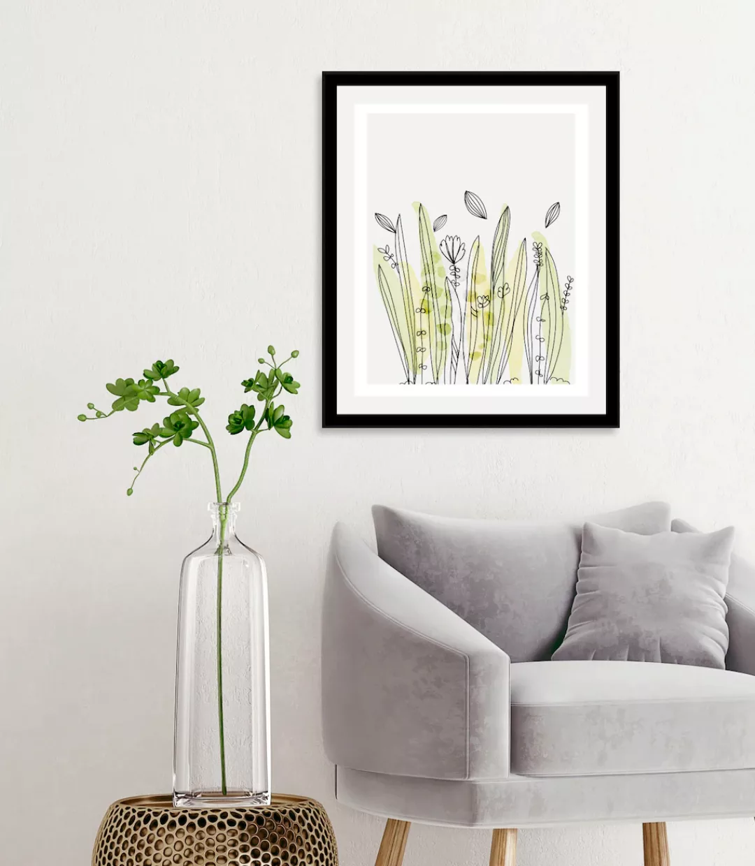 queence Bild »Fila«, Blumen, (1 St.) günstig online kaufen