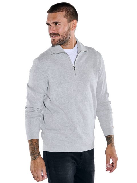 emilio adani Stehkragenpullover Pullover mit Troyerkragen günstig online kaufen