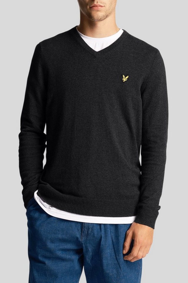 Lyle & Scott V-Ausschnitt-Pullover V-Ausschnitt günstig online kaufen