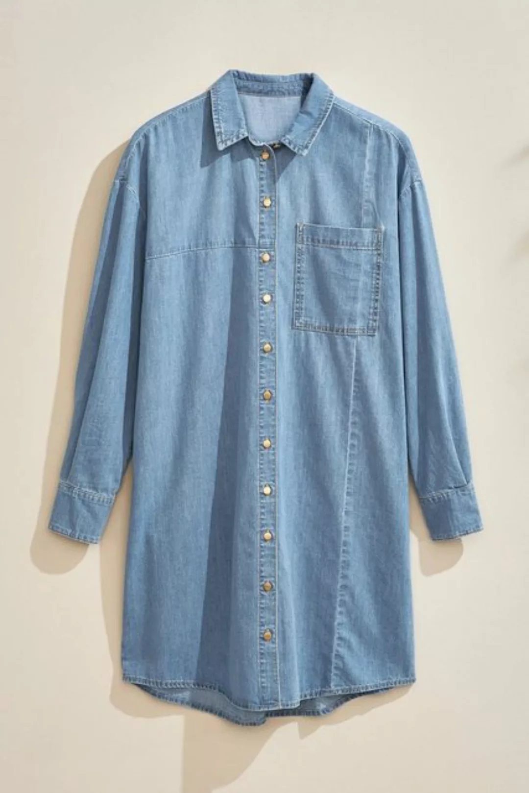 Next Jeanskleid Own. Hemdblusenkleid aus Denim (1-tlg) günstig online kaufen