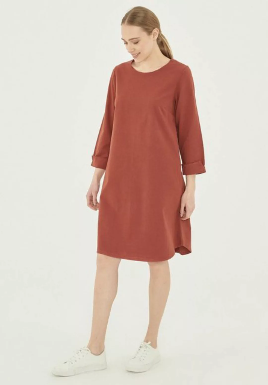 Garment Dyed Kleid Aus Tencel-mix günstig online kaufen