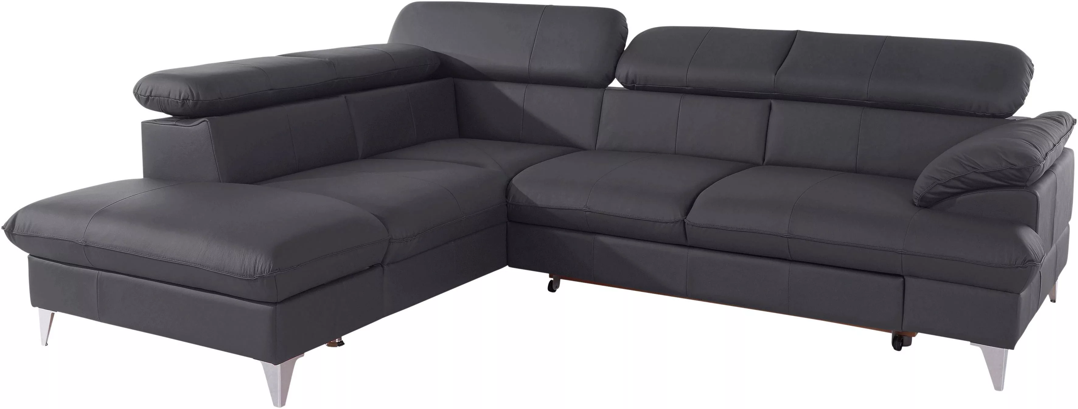 COTTA Ecksofa "Caluso L-Form", mit Kopfteilverstellung, wahlweise mit Bettf günstig online kaufen