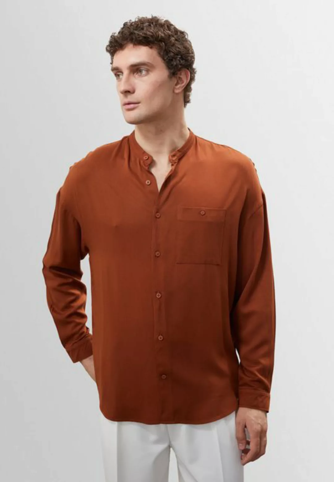 Antioch Blusenshirt Standing collar Shirt günstig online kaufen