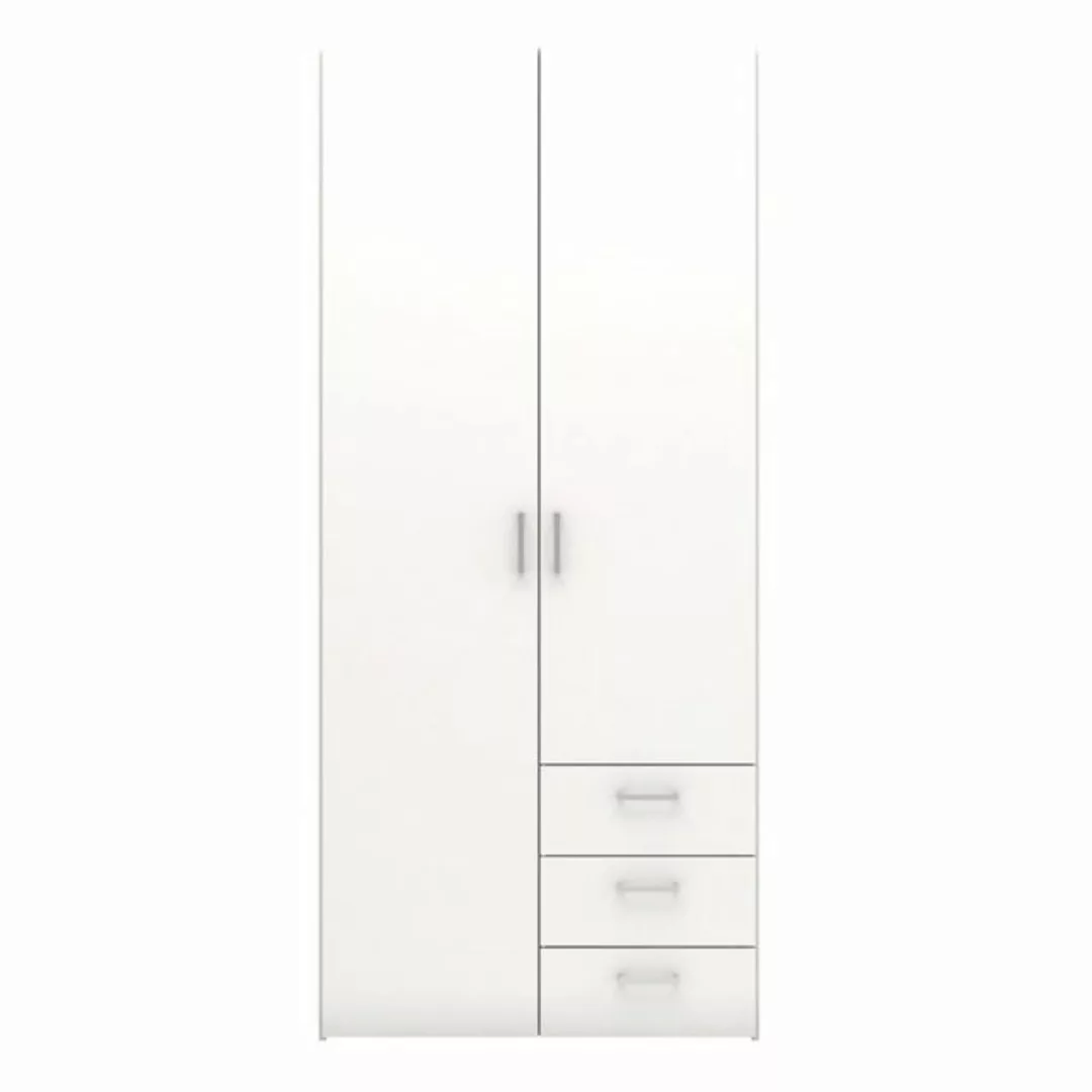 ebuy24 Kleiderschrank Spell Kleiderschrank B 2 Türen und 3 Schubladen. W günstig online kaufen