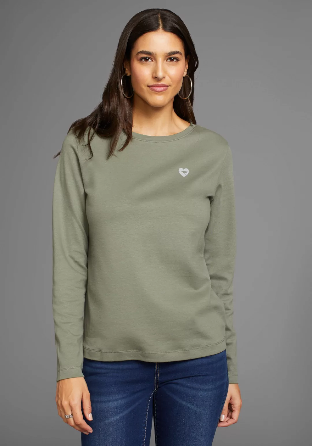 KangaROOS Sweatshirt mit Rückenprint - NEUE KOLLEKTION günstig online kaufen