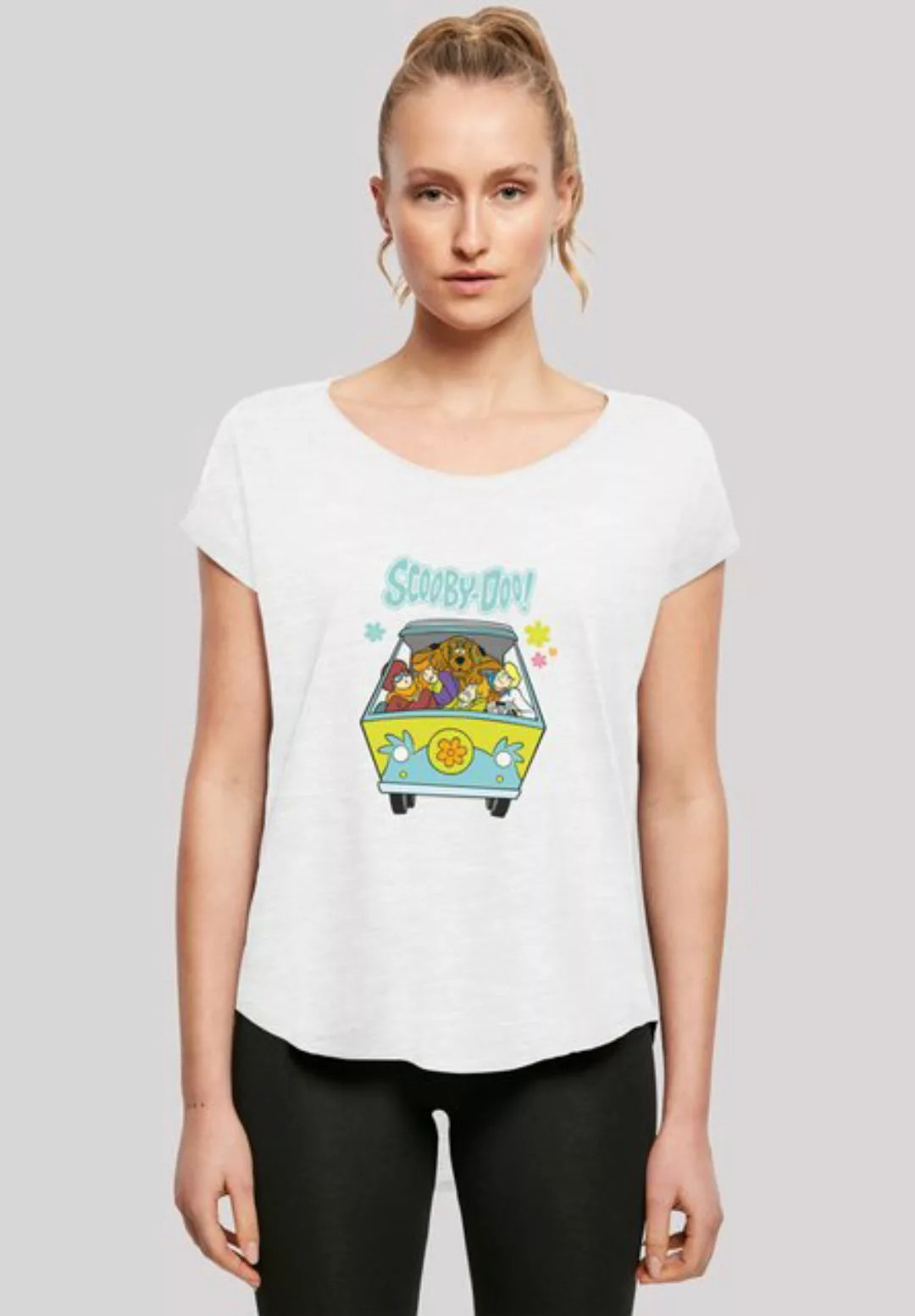 F4NT4STIC T-Shirt Scooby Doo Mystery Machine Group Damen,Premium Merch,Lang günstig online kaufen