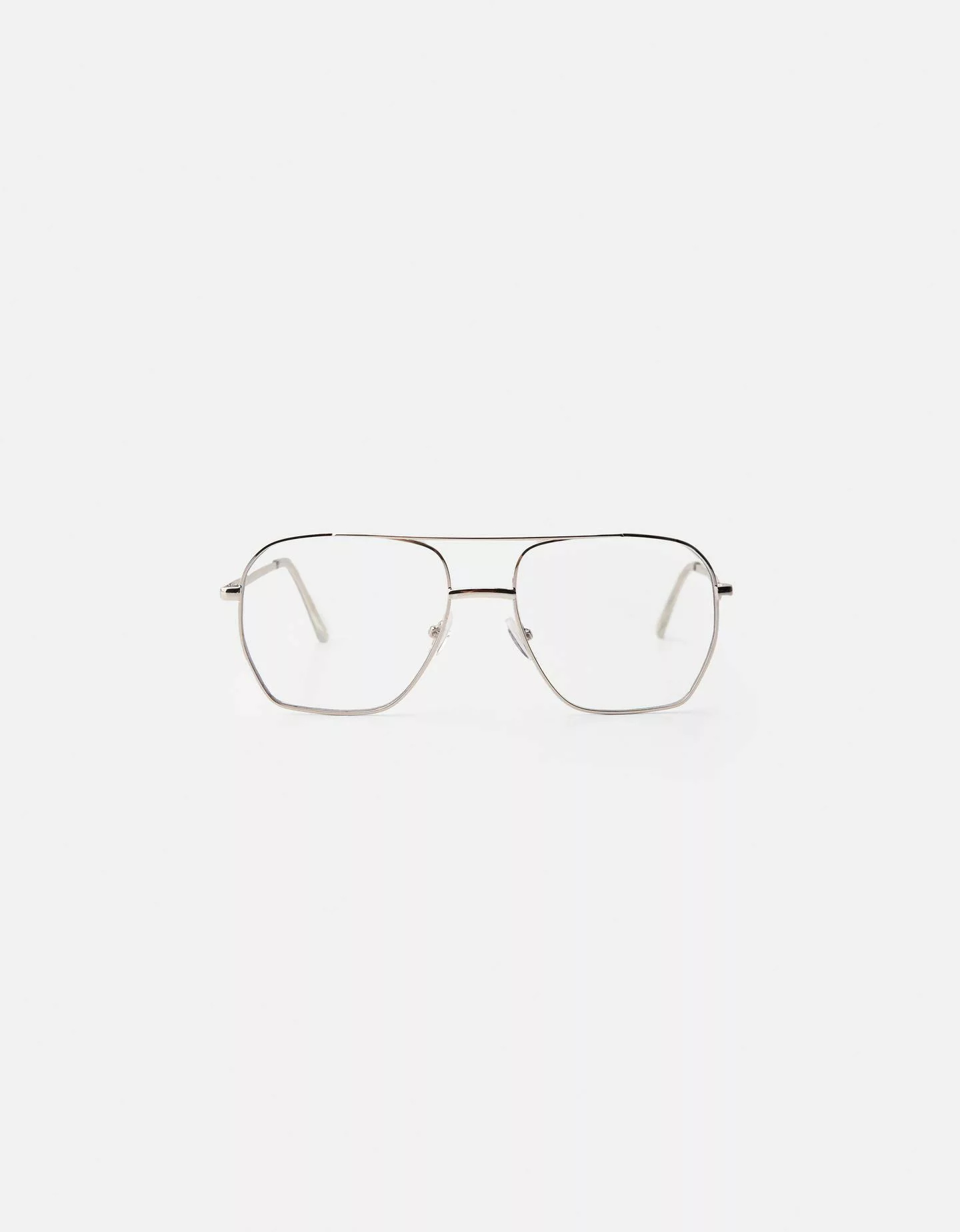 Bershka Pilotenbrille Damen Silber günstig online kaufen