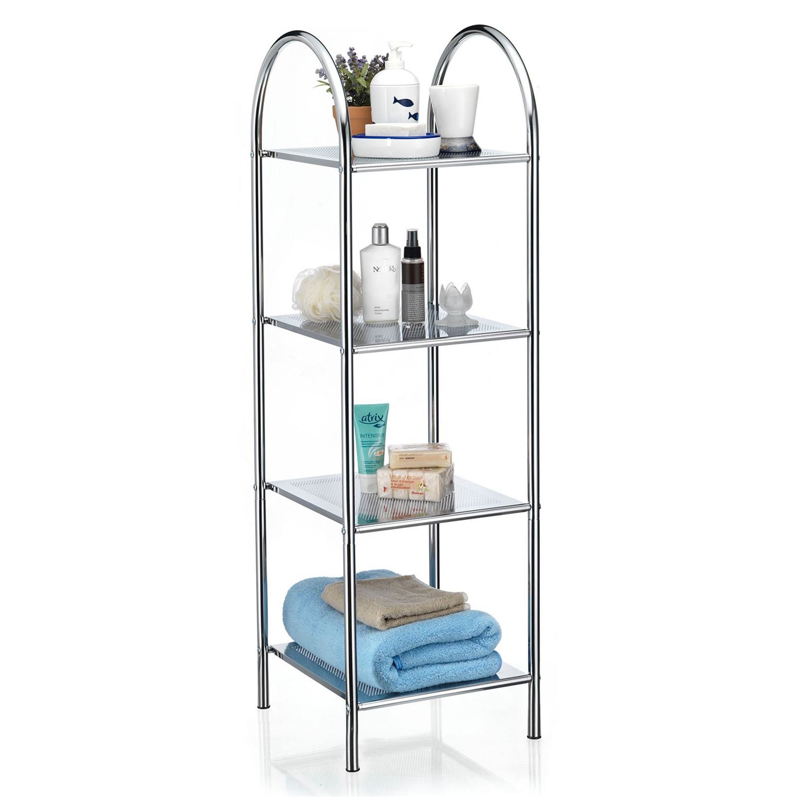 CARO-Möbel Standregal SECA, Badregal Badezimmermöbel Standregal günstig online kaufen