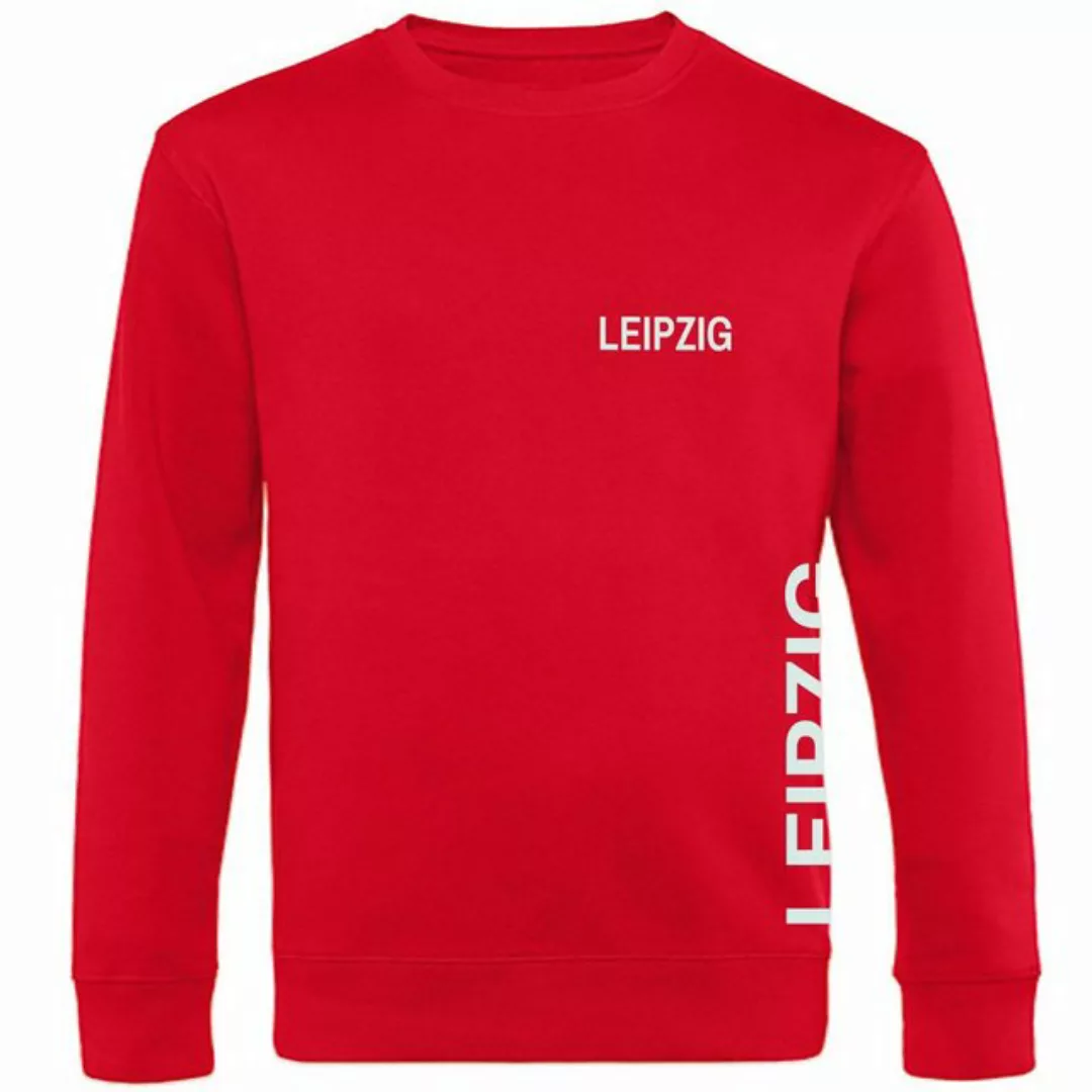 multifanshop Sweatshirt Leipzig - Brust & Seite - Pullover günstig online kaufen