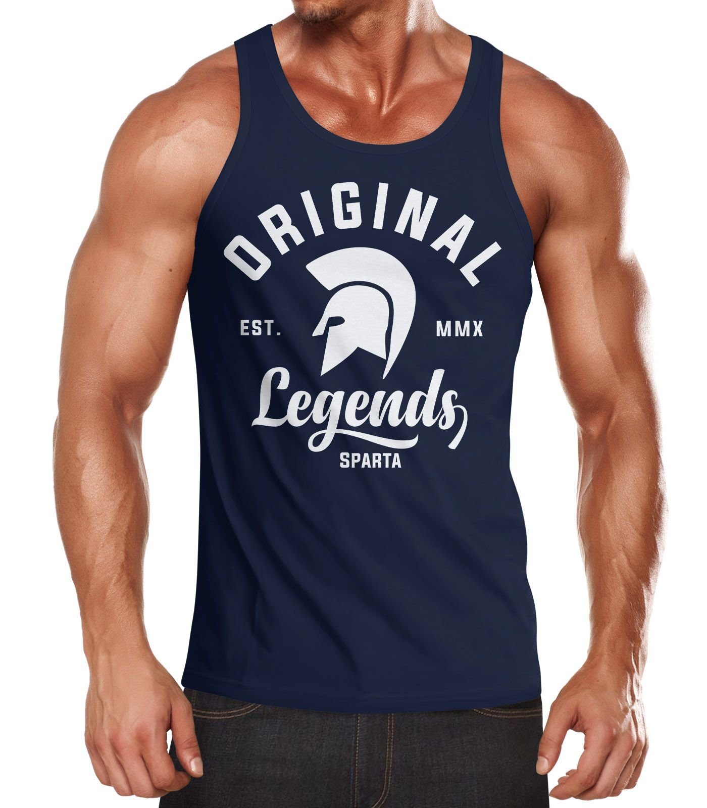 Neverless Tanktop Gladiator Sparta Fighter Original günstig online kaufen