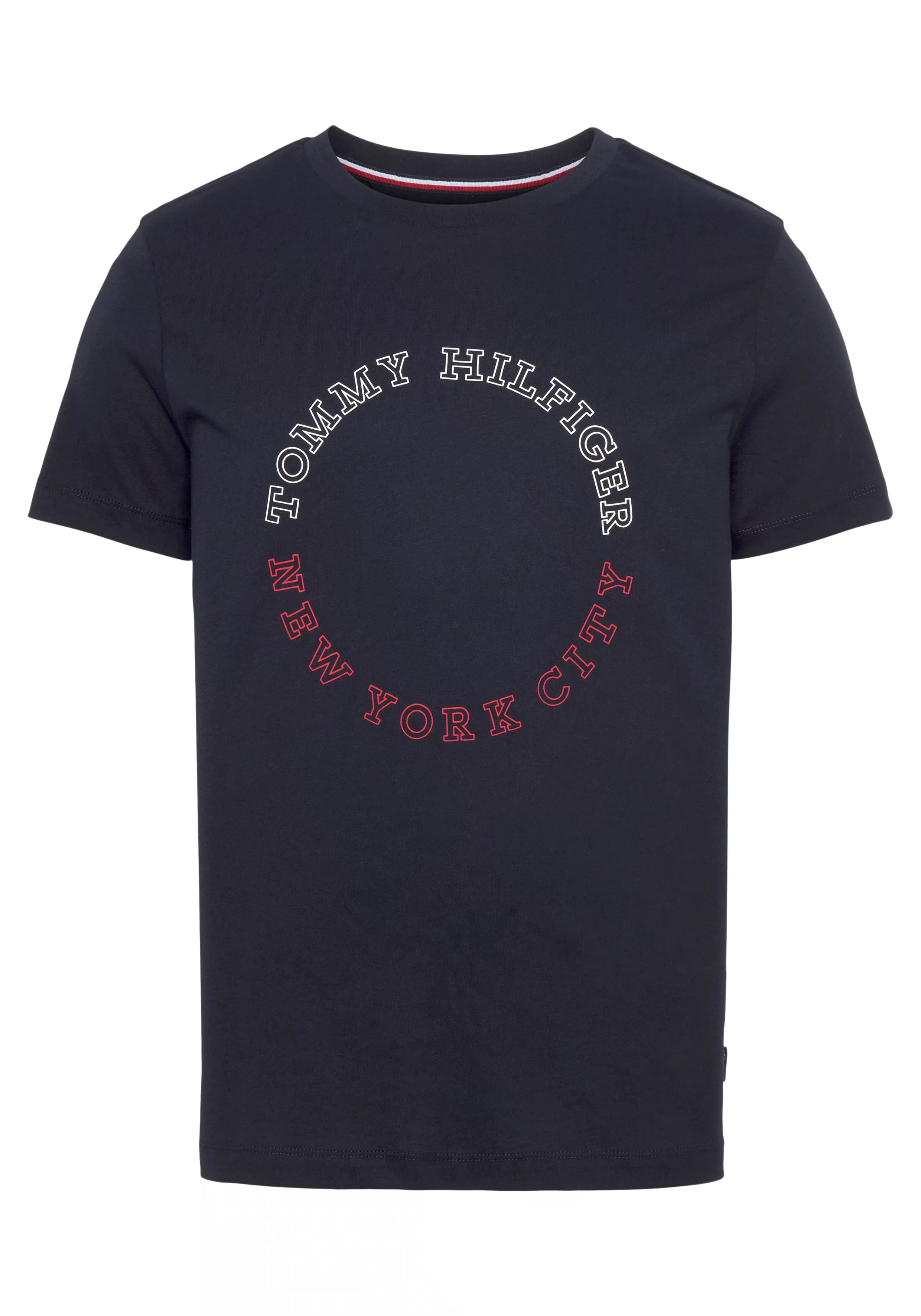 Tommy Hilfiger T-Shirt "MONOTYPE ROUNDLE TEE" günstig online kaufen