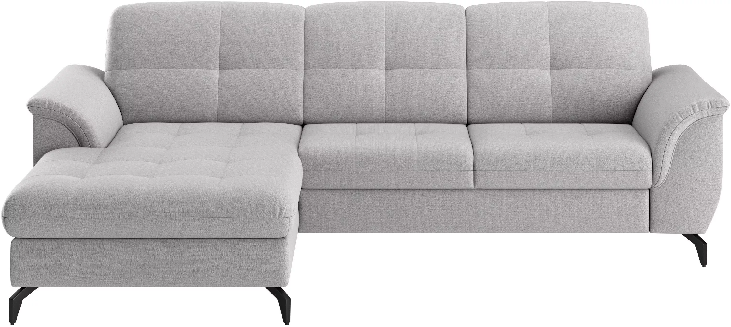 sit&more Ecksofa "Zora L-Form", wahlweise mit Bettfunktion und Bettkasten günstig online kaufen