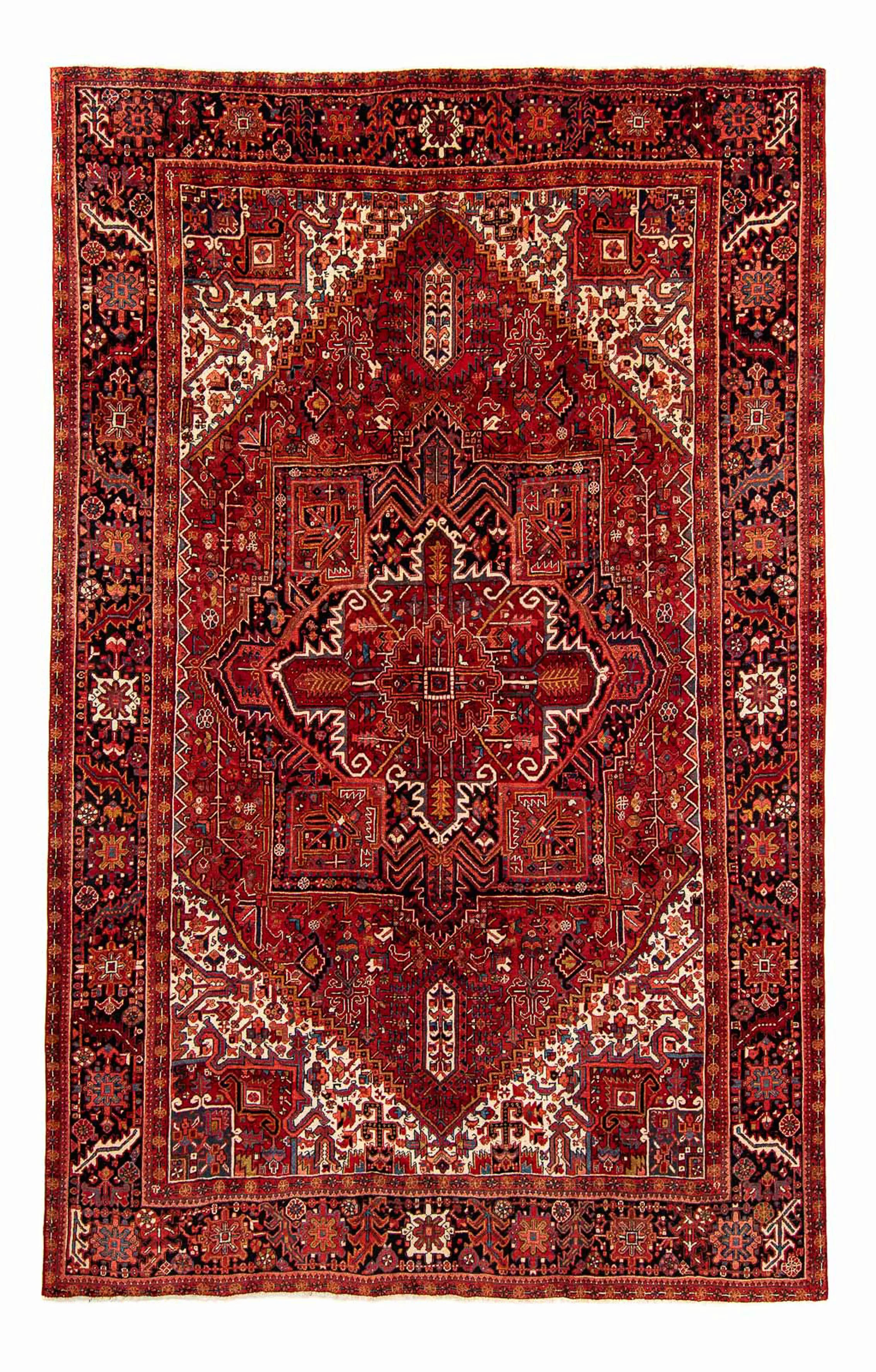 morgenland Orientteppich »Perser - Nomadic - 374 x 295 cm - dunkelrot«, rec günstig online kaufen
