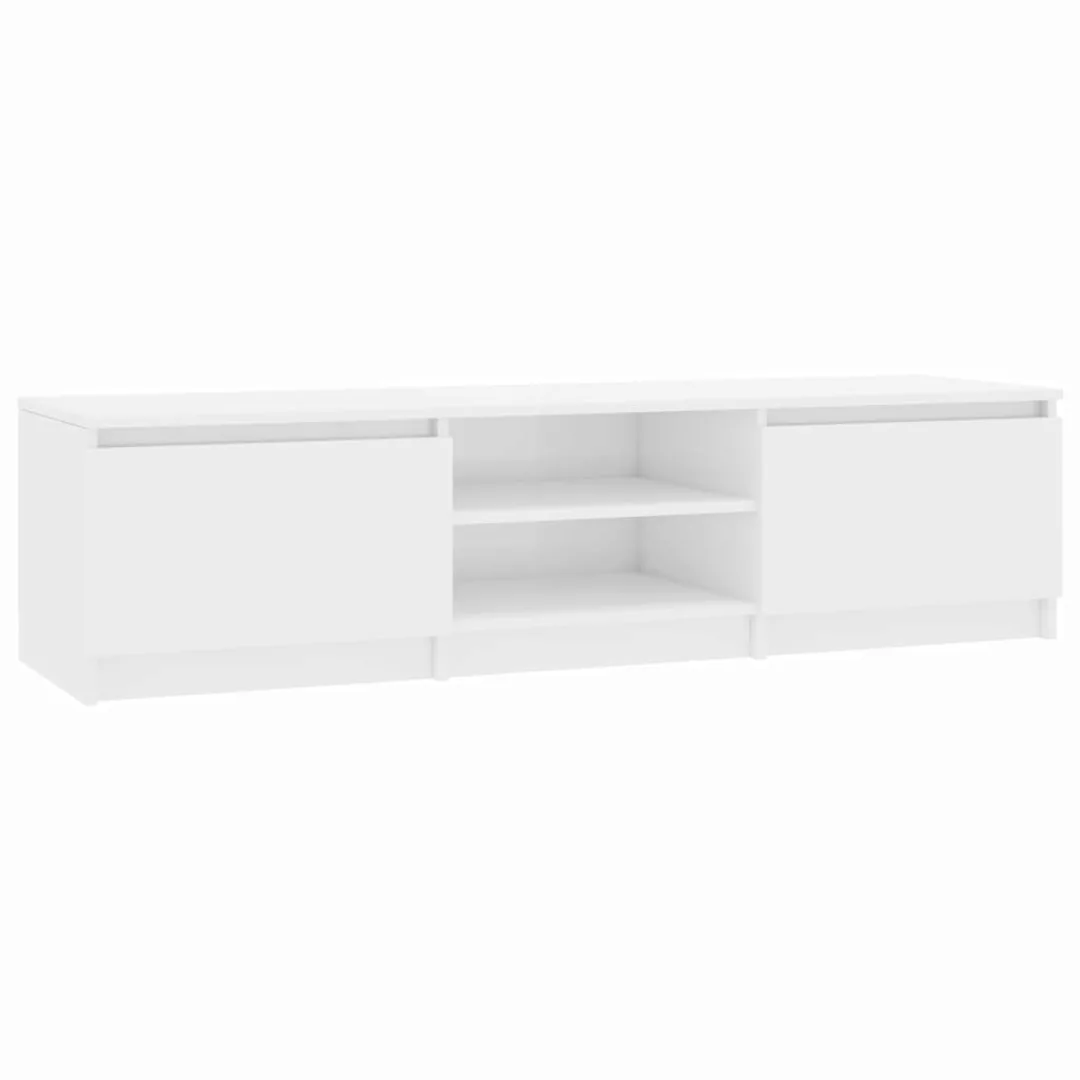 Tv-schrank Hochglanz-weiß 140ã40ã35,5 Cm Spanplatte günstig online kaufen