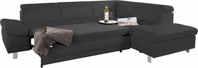 sit&more Ecksofa "Limit L-Form", wahlweise mit Bettfunktion und Bettkasten günstig online kaufen