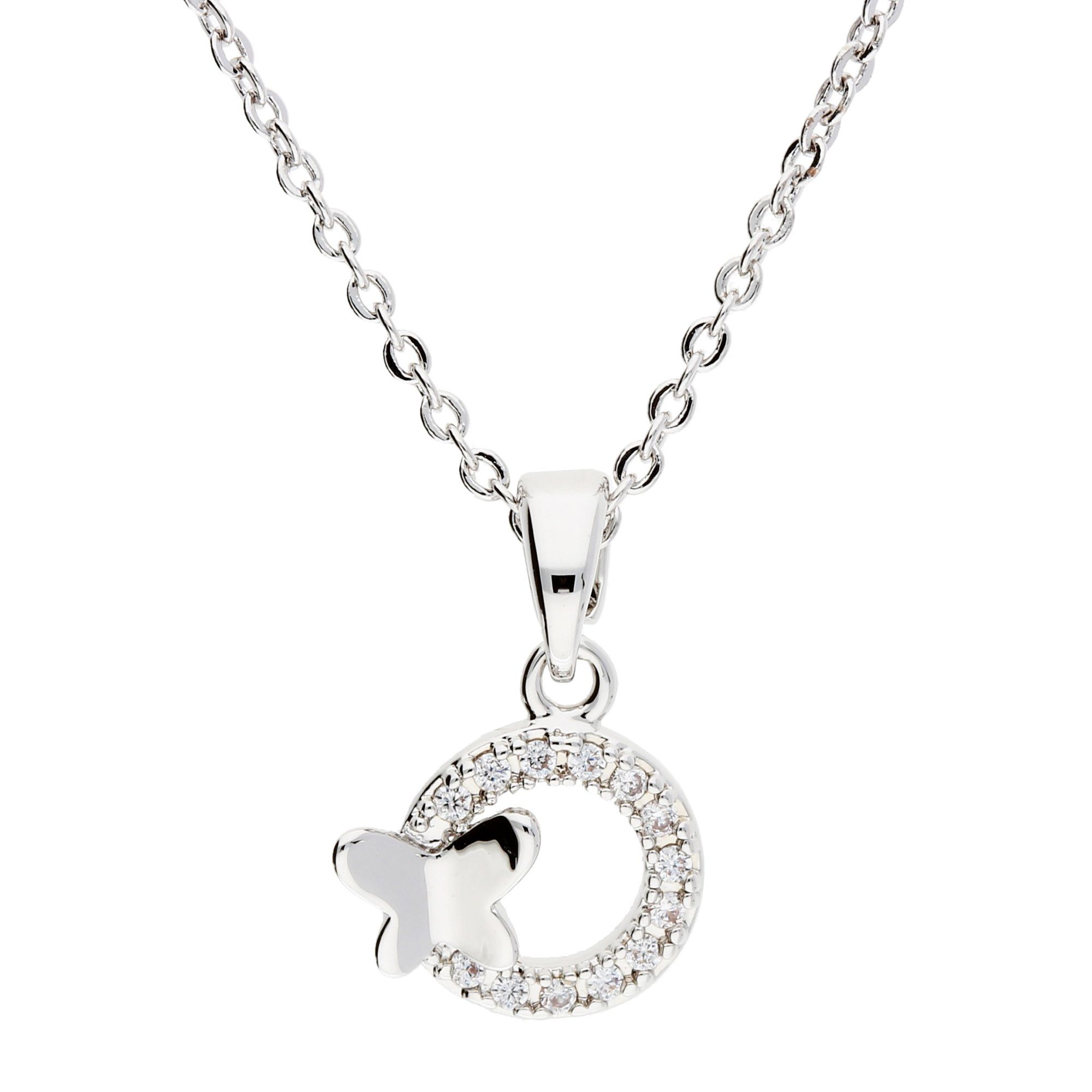 LÖB Kette mit Anhänger 18K Weißgold günstig online kaufen