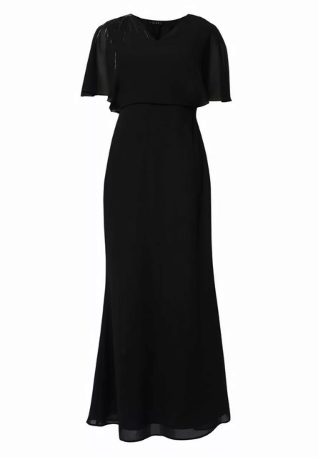 MISH Abendkleid Luna Cape-Ärmel, Stickerei, gerade günstig online kaufen