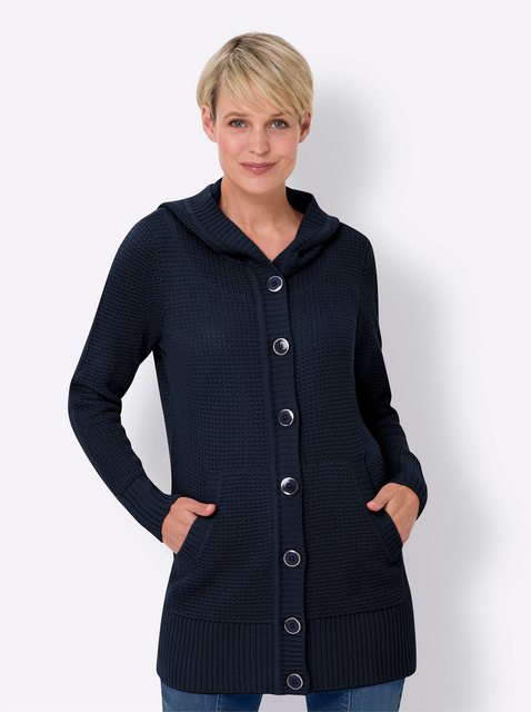 Sieh an! Strickjacke Kapuzenstrickjacke günstig online kaufen