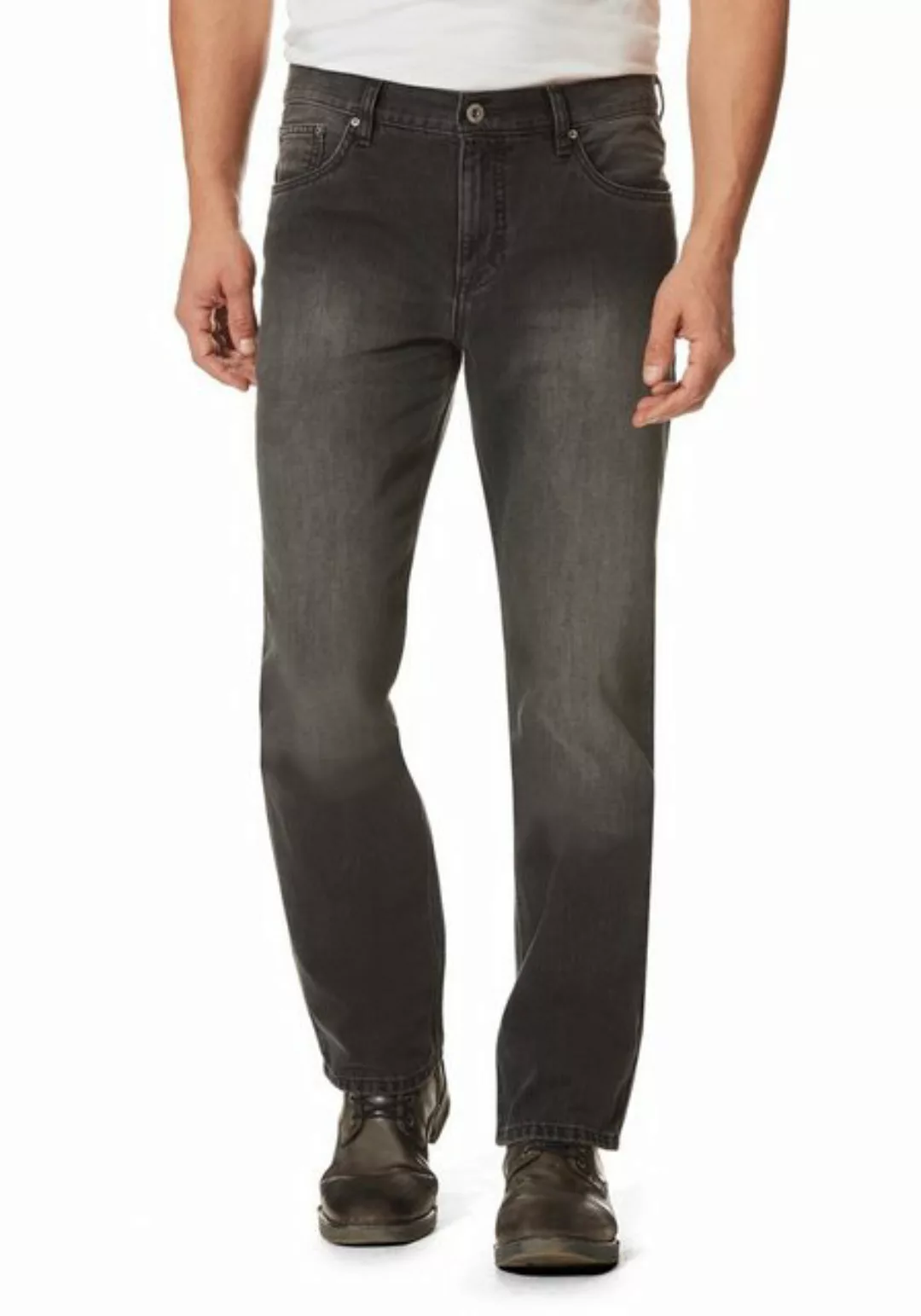 Stooker Men Straight-Jeans HERO JEANS HOSE - PHÖNIX BIG STRETCH - Darkgrey günstig online kaufen