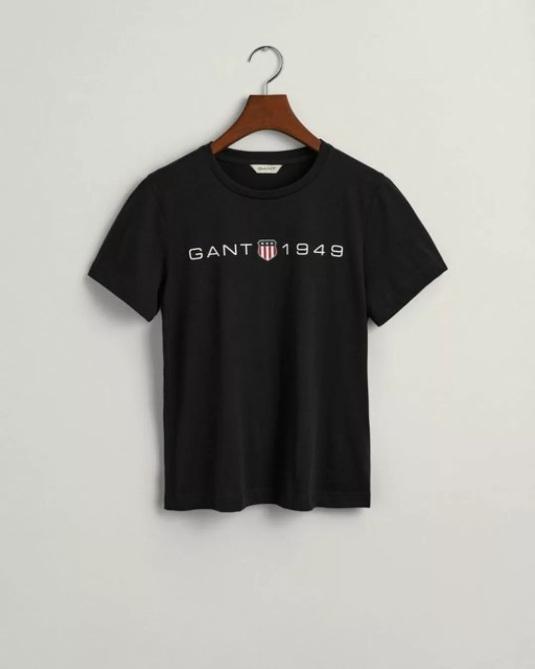 Gant T-Shirt REG PRINTED GRAPHIC T-SHIRT mit einem Retro-Wappengrafik günstig online kaufen