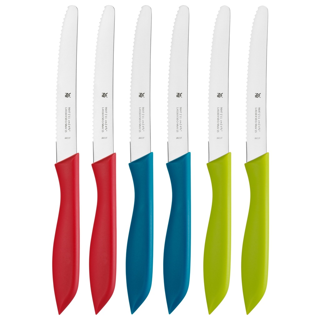 WMF Messer-Set »Classic Line«, (Set, 6 tlg.), mit Doppelwellenschliff günstig online kaufen