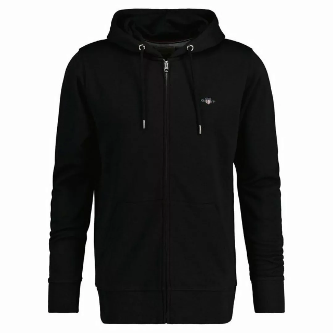 Gant Kapuzensweatjacke "REG SHIELD FULL ZIP HOODIE", mit Logostickerei auf günstig online kaufen