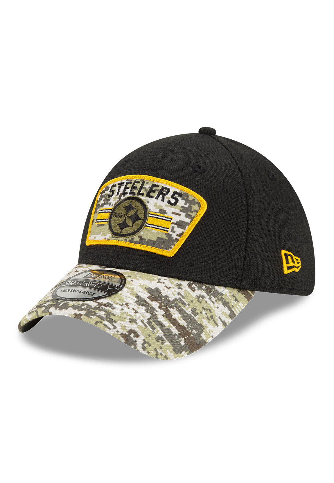 New Era NFL21 Salute to Service 39Thirty Cap PITTSBURGH STEELERS Schwarz Ca günstig online kaufen