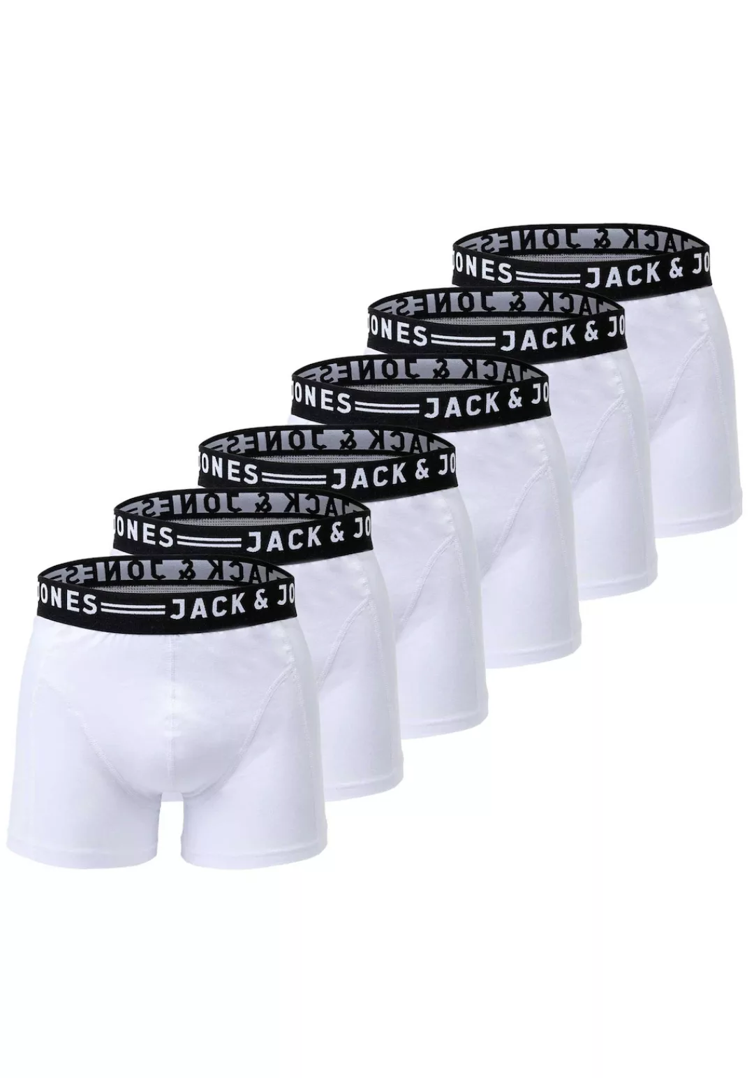 Jack & Jones Boxershorts "Boxershort SENSE TRUNKS 3 PACK 6er Pack" günstig online kaufen