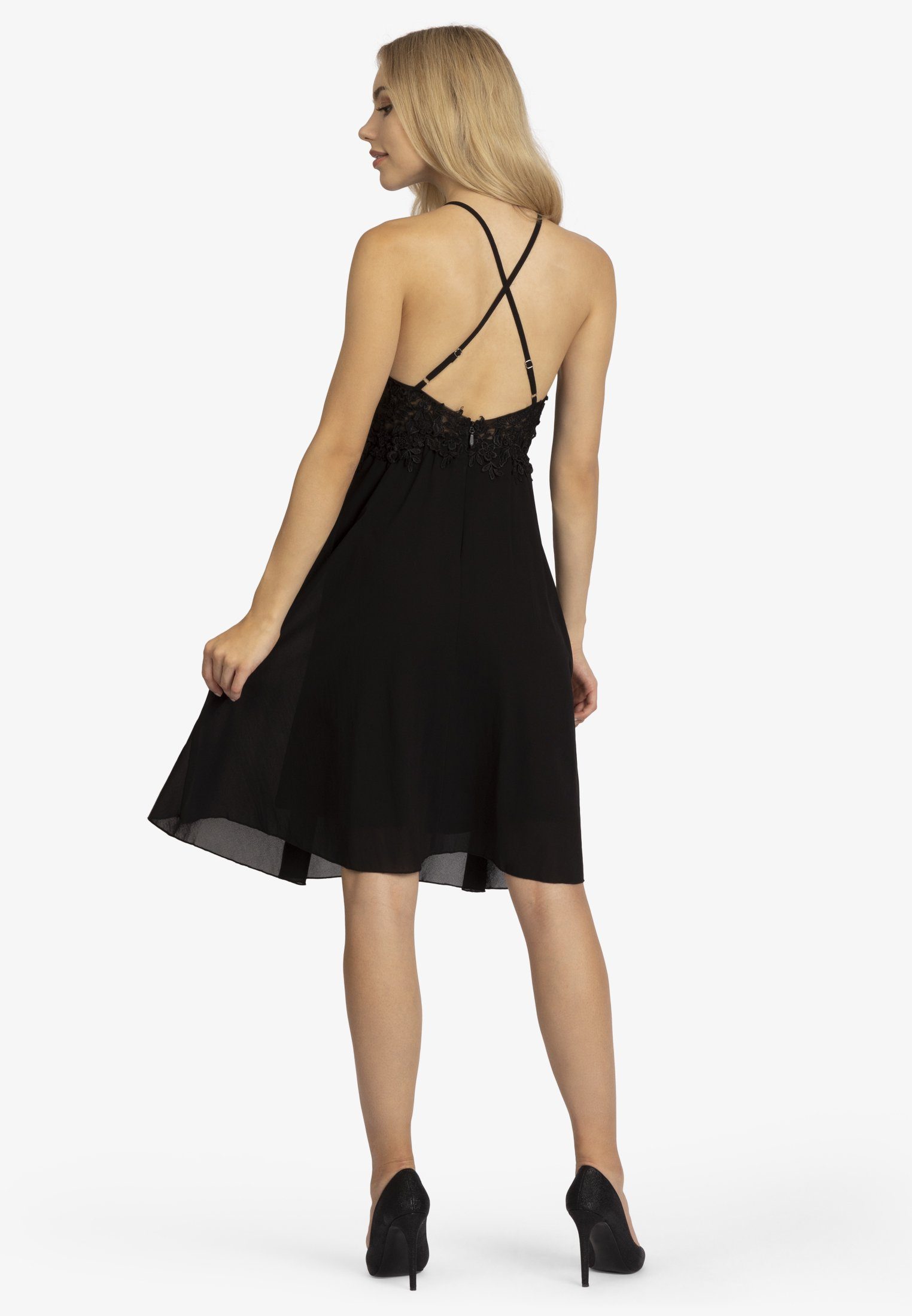 Kraimod Abendkleid aus Chiffon, Mesh und günstig online kaufen