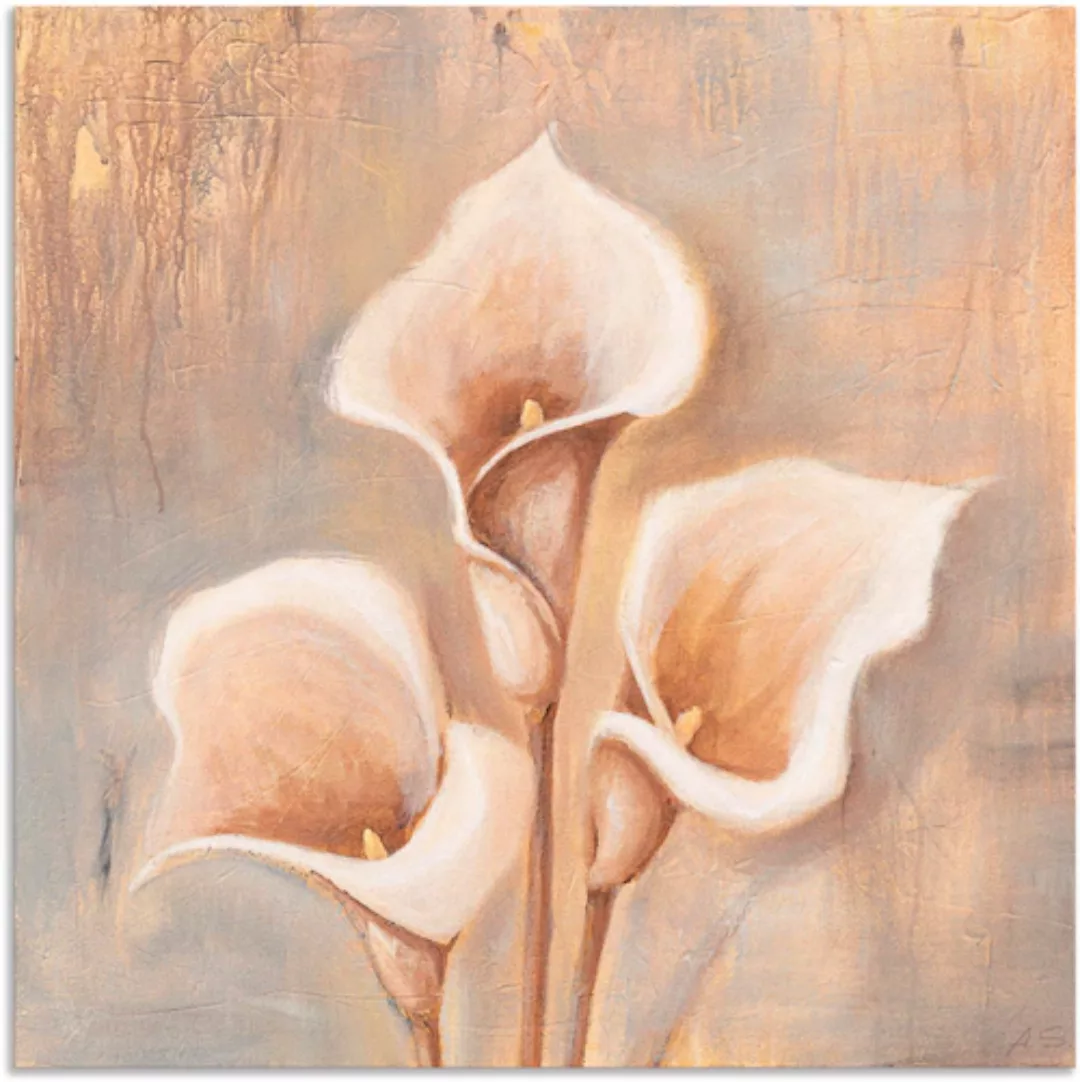 Artland Wandbild »Antike Blüten«, Blumen, (1 St.), als Alubild, Outdoorbild günstig online kaufen