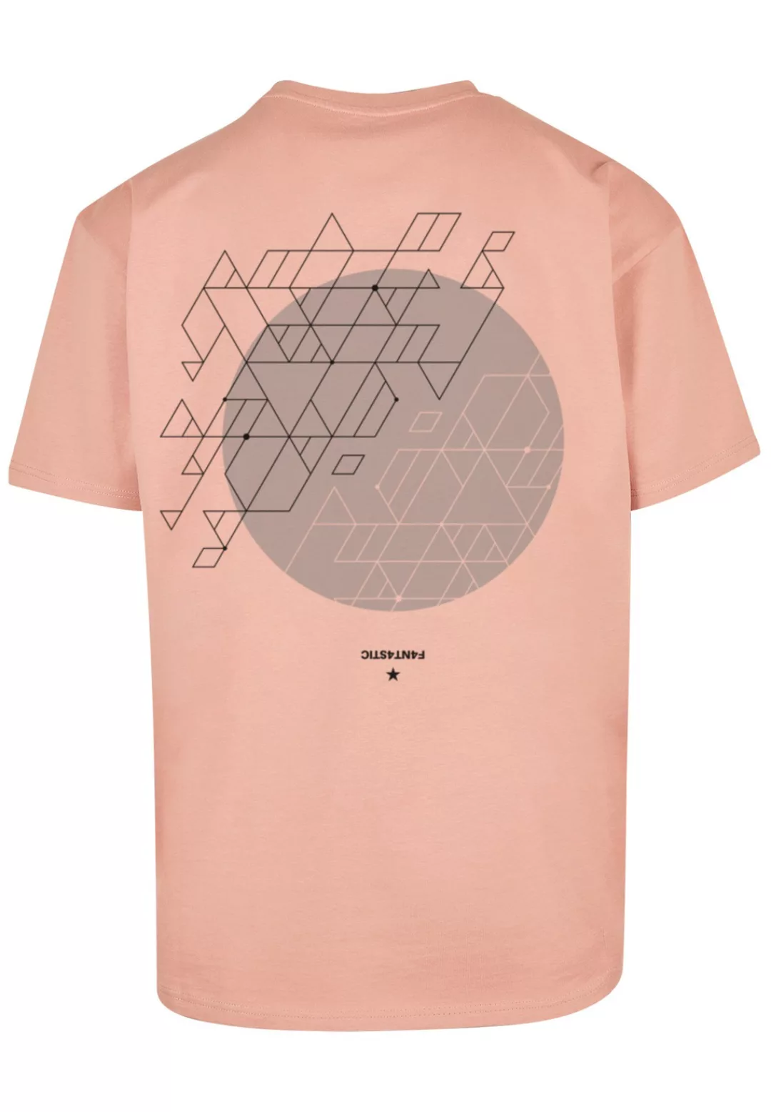 F4NT4STIC T-Shirt "Geometric Grau", Print günstig online kaufen