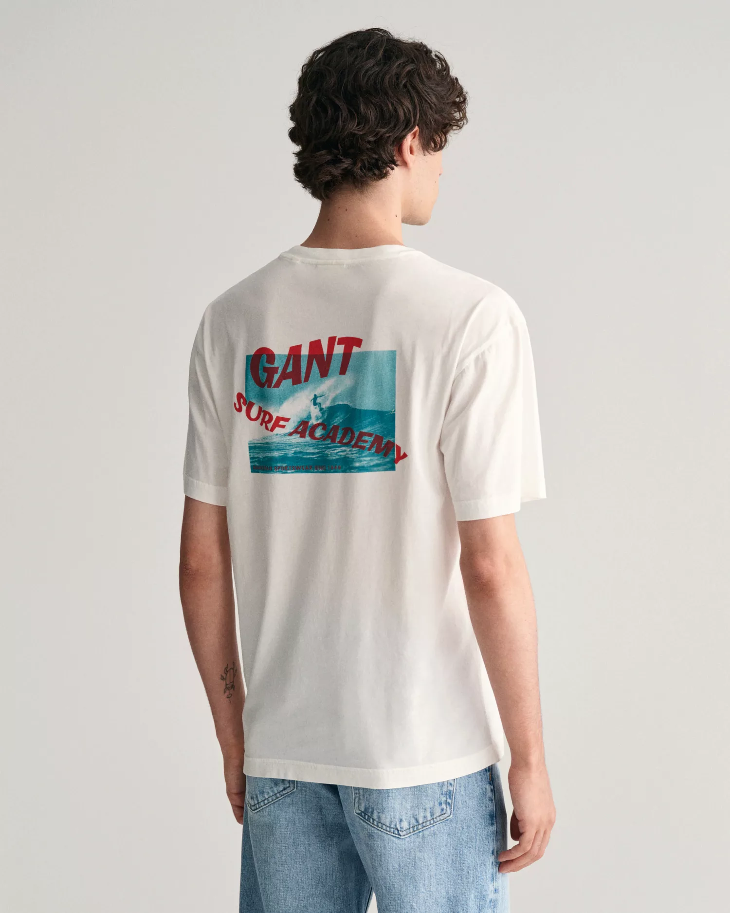 Gant T-Shirt "WASHED GRAPHIC SS T-SHIRT", Mit Rückenprint günstig online kaufen