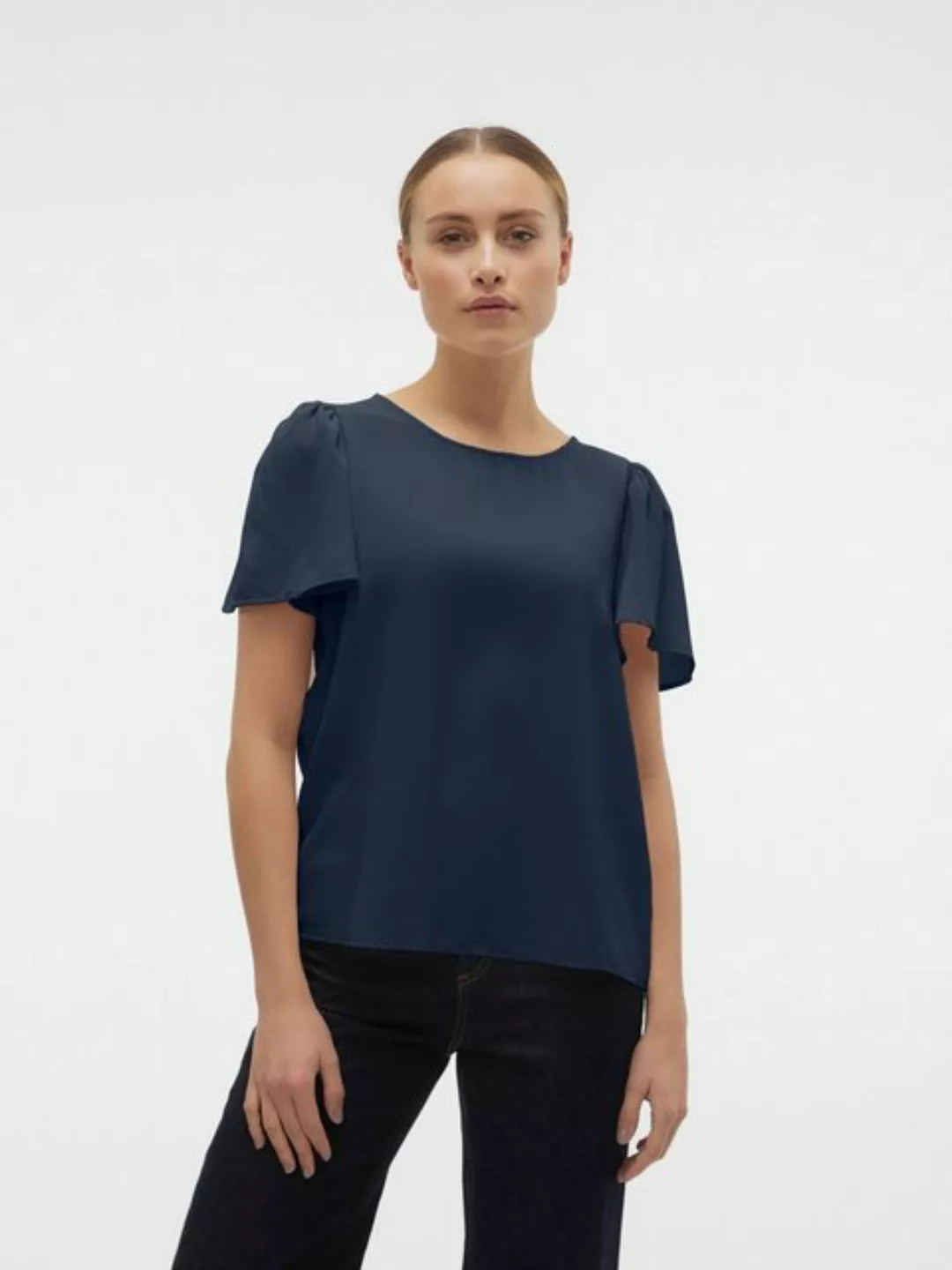 Vero Moda Kurzarmshirt VMALVA GITTE SS TOP WVN GA günstig online kaufen