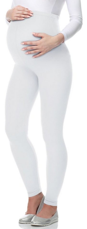 Be Mammy Umstandsleggings Damen 3/4 Umstandsleggings aus Bio-Baumwolle BE20 günstig online kaufen