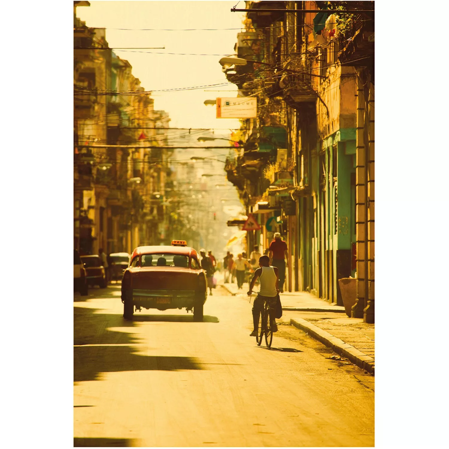 Komar Poster »Cuba Streets«, Städte, (1 St.), Kinderzimmer, Schlafzimmer, W günstig online kaufen