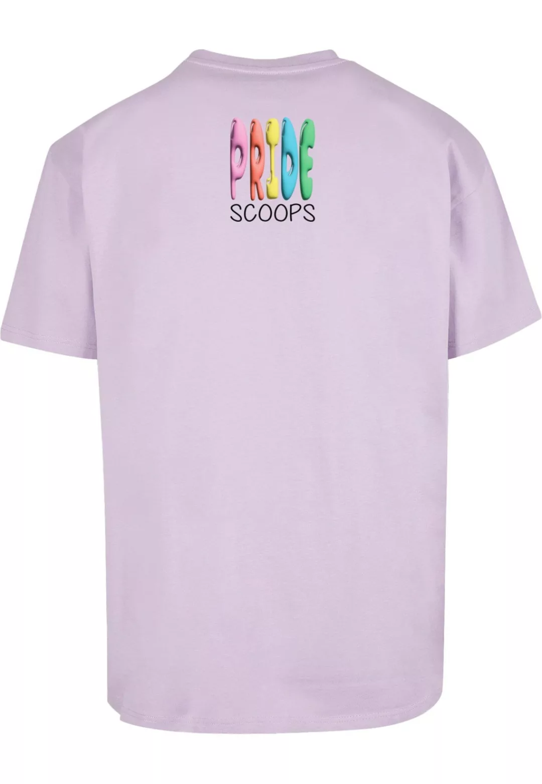 Merchcode T-Shirt "Merchcode Pride Scoops Heavy Oversized T-shirt", (1 tlg. günstig online kaufen