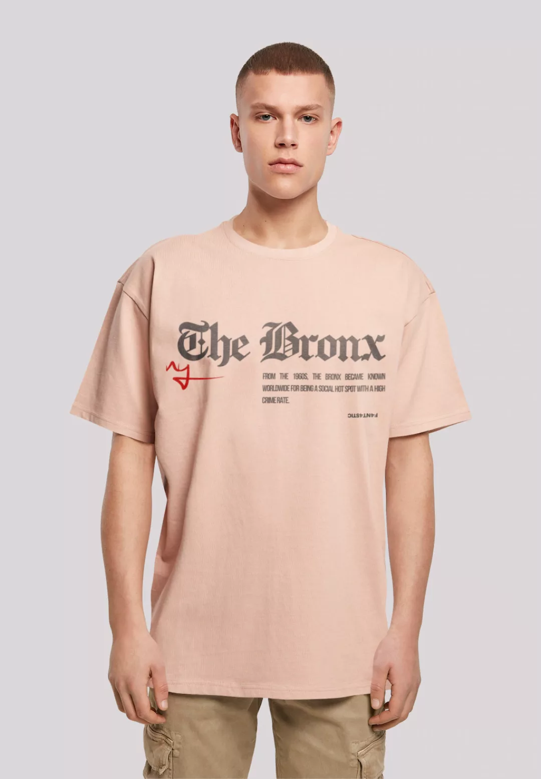 F4NT4STIC T-Shirt "The Bronx OVERSIZE TEE", Print günstig online kaufen